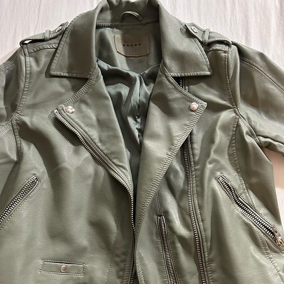 Sage Leather Jacket - Picture 1 of 7